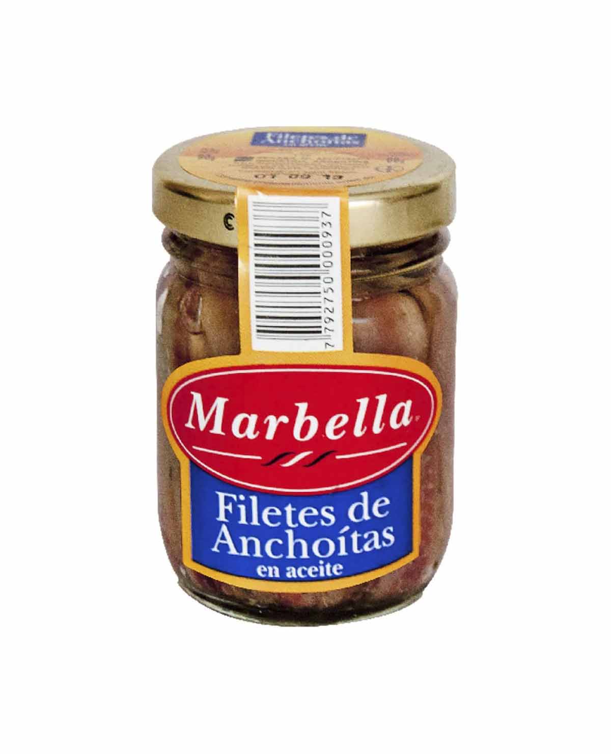 Anchoas Marbella En Aceite x 90 Gr
